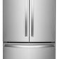 Whirlpool WRF535SWHZ 36-Inch Wide French Door Refrigerator With Water Dispenser - 25 Cu. Ft.