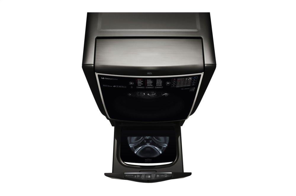 Lg WD205CK Lg Signature 1.0 Cu. Ft. Lg Sidekick™ Pedestal Washer, Lg Twinwash™ Compatible