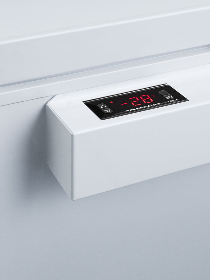 Summit VLT850IB Laboratory Chest Freezer Capable Of -35 C (-31 F)Operation With Dual Blue Ice Banks