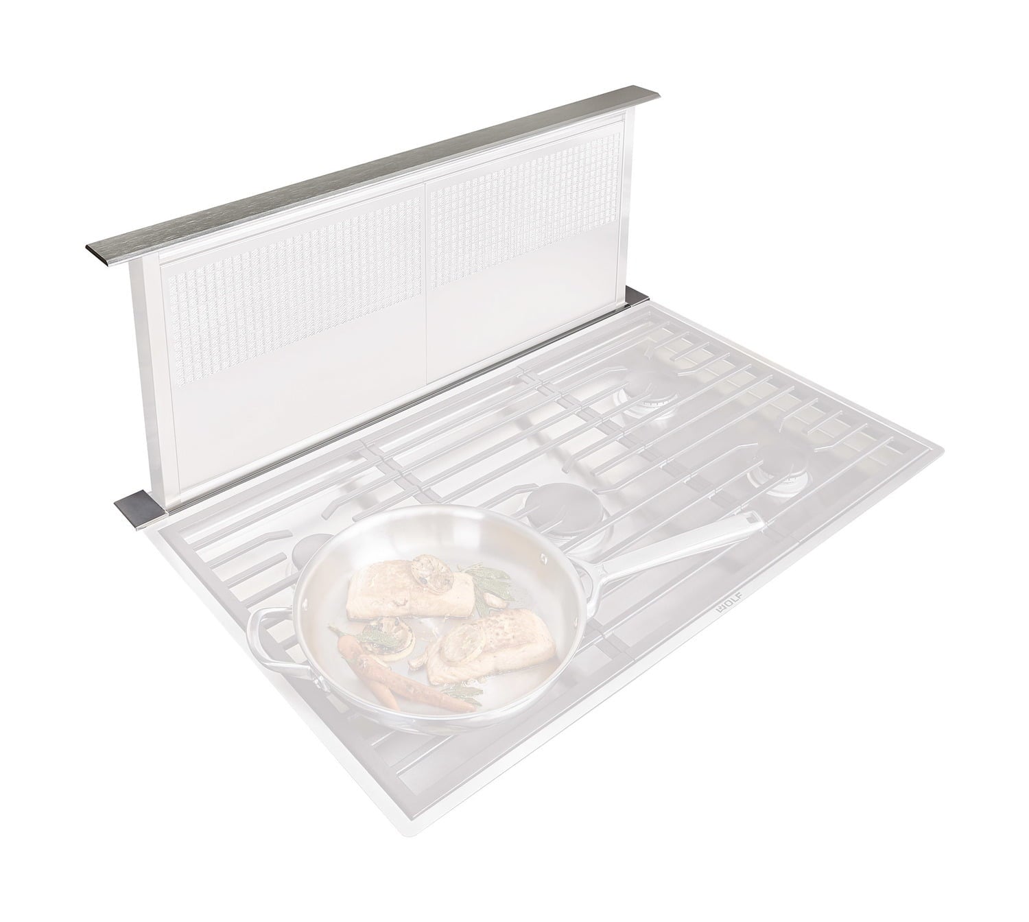 Wolf 828290 Contemporary Cooktop/Downdraft Trim