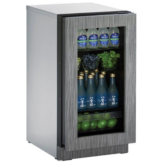 U-Line U2218RGLINT00B 2218Rgl 18" Refrigerator With Integrated Frame Finish (115 V/60 Hz Volts /60 Hz Hz)