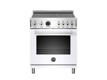 Bertazzoni PROF304INSBIT 30 Inch Induction Range, 4 Heating Zones, Electric Self-Clean Oven Bianco