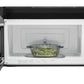 Whirlpool YWMH31017HB 1.7 Cu. Ft. Microwave Hood Combination With Electronic Touch Controls