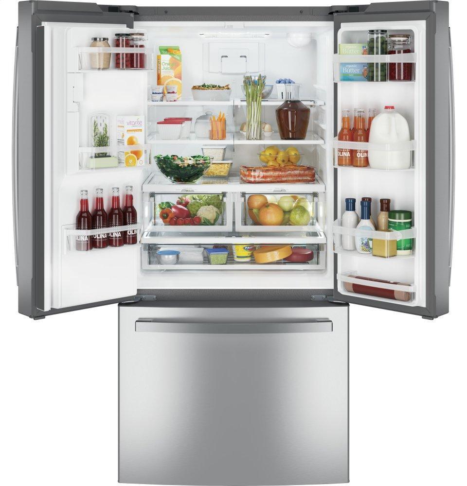 Ge Appliances GFE24JYKFS Ge® Energy Star® 23.6 Cu. Ft. French-Door Refrigerator