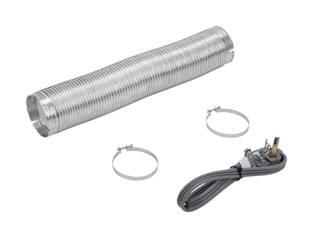 Maytag W10182829RB Electric Dryer Vent Kit - Stainless Steel