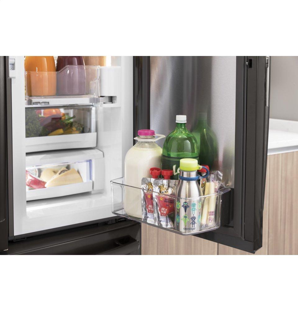 Ge Appliances PFD28KBLTS Ge Profile™ Series 27.7 Cu. Ft. French-Door Refrigerator With Door In Door And Hands-Free Autofill