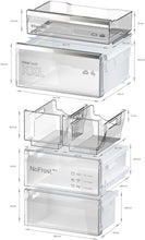 Bosch B24CB80ESS 800 Series Freestanding Bottom Freezer Refrigerator 24