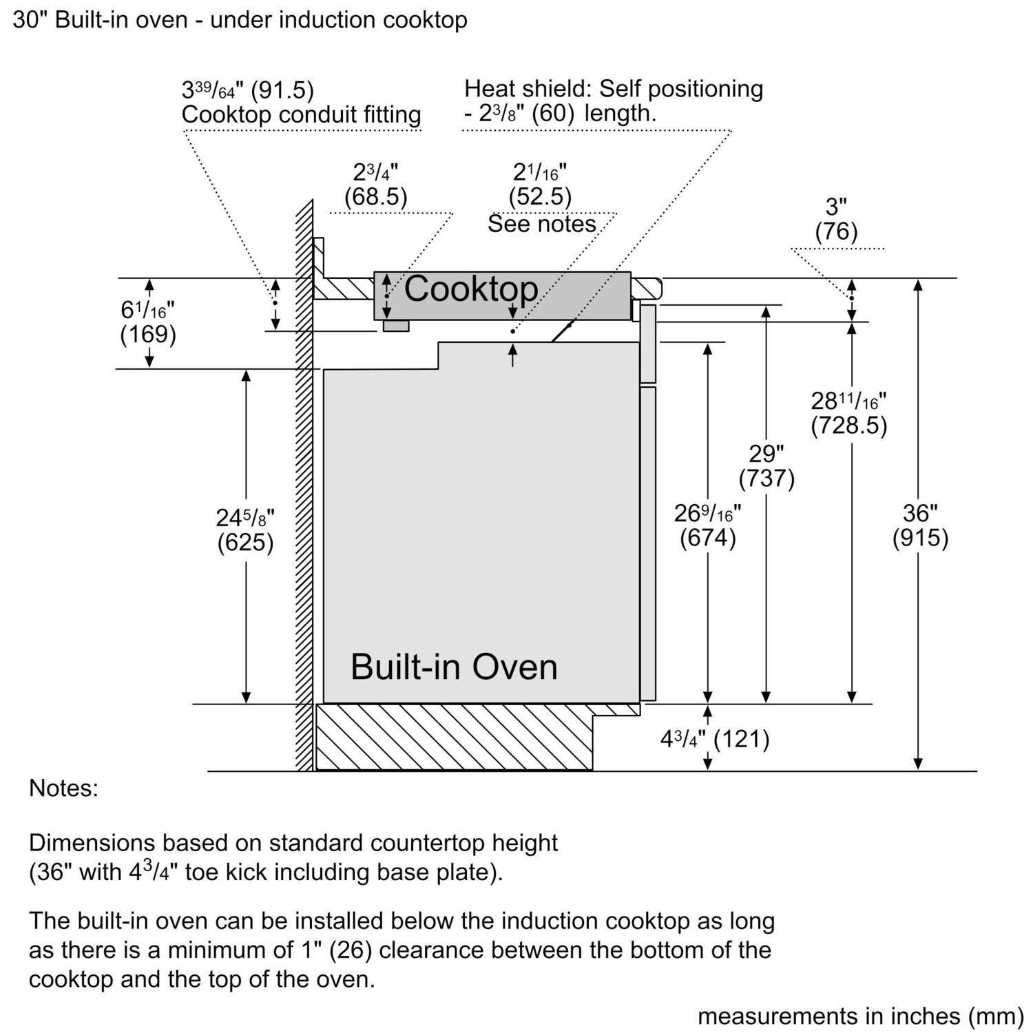 Bosch NIT5460UC 500 Series Induction Cooktop 24'' Black, Surface Mount Without Frame Nit5460Uc