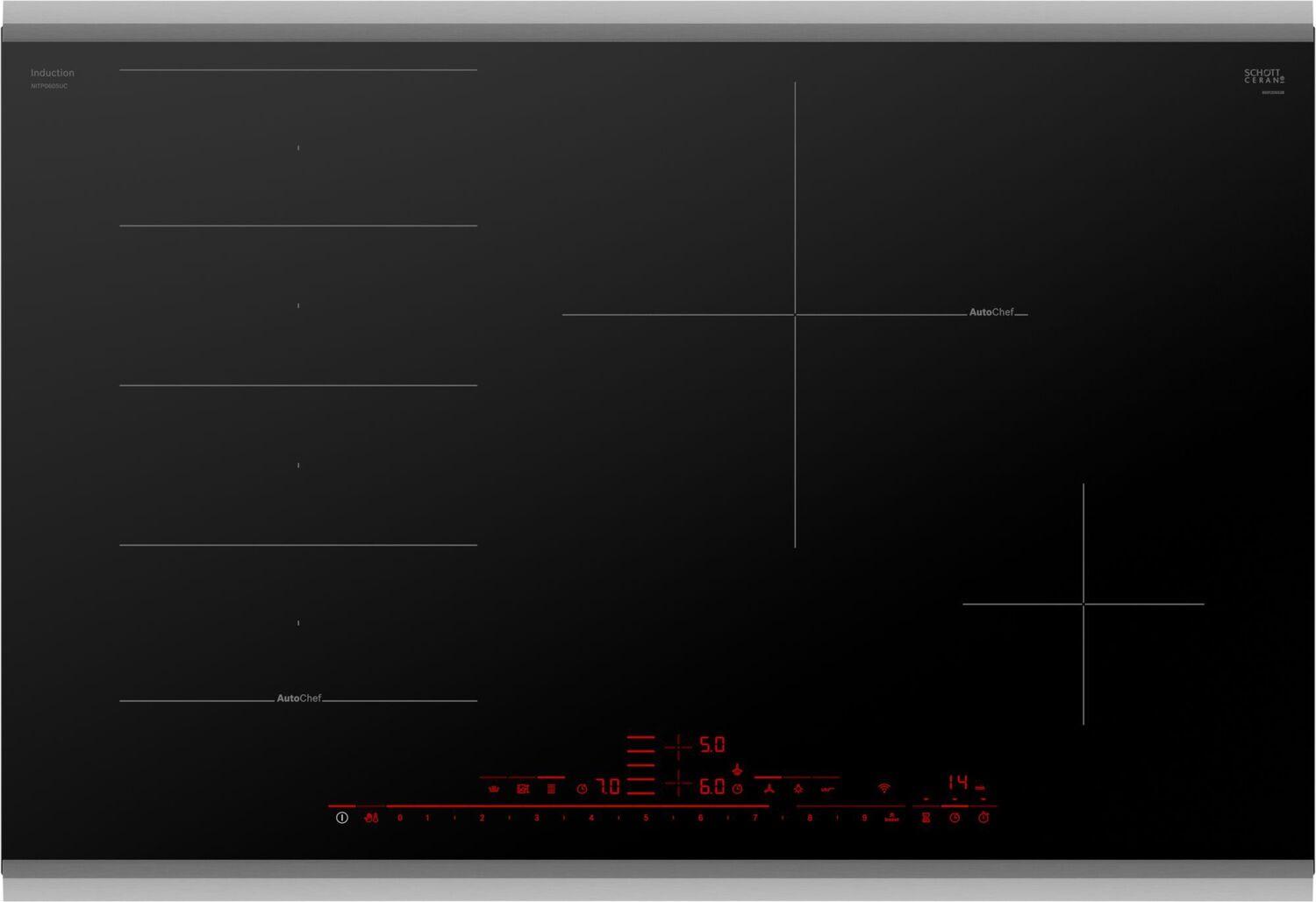 Bosch NITP060SUC Benchmark® Induction Cooktop 30'' Black, Surface Mount With Frame Nitp060Suc