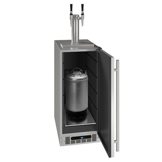 U-Line UHDE215SS03A 15" Nitro Infused Cold Coffee Dispenser With Stainless Solid Finish (115 V/60 Hz Volts /60 Hz Hz)