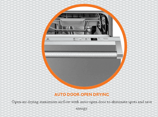 Hestan KDW24 24" Dishwasher - Stainless Steel / Steeletto