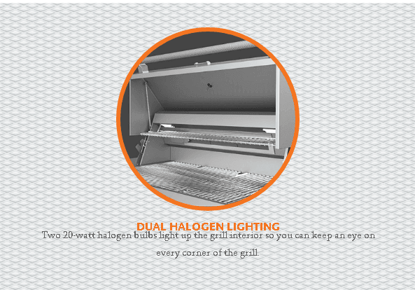 Hestan EMBR30NGBU Aspire Series - 30" Natural Gas Built In Grill W/ U-Burner, Sear Burner And Rotisserie - Prince / Blue