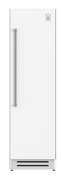 Hestan KRCL24WH 24" Column Refrigerator - Left Hinge - White / Froth