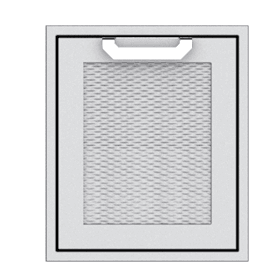 Hestan AGADR18GG Hestan 18" Single Access Door / Left Hinge Agad - Dark Grey (Custom Color: Pacific Fog)