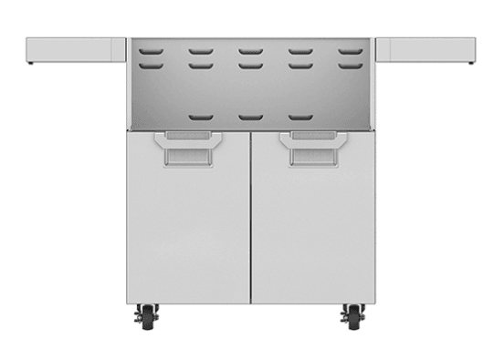Hestan ECD30OR Aspire Series - 30" Tower Cart W/ Double Doors - Citra / Orange