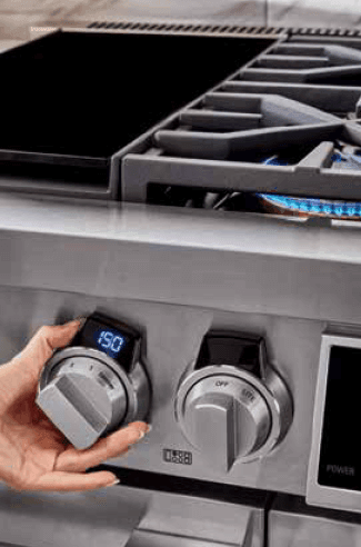 Signature Kitchen Suite SKSDR480SIS Signature Kitchen Suite 36" Dual Fuel Range With Sous Vide, Induction, Steam Assisted, Sabbath Mode, Easy Clean