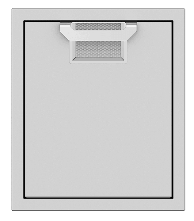 Hestan AEADR18BK Aspire Series - 18" Single Access Door Right Hinge - Stealth / Black