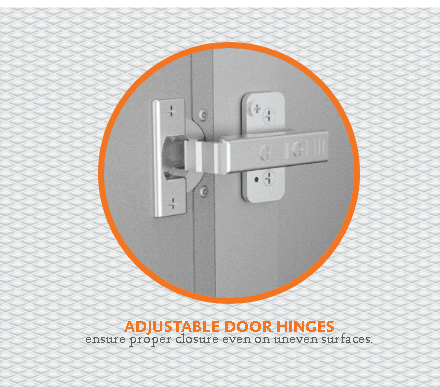 Hestan ECD36RD Aspire Series - 36" Tower Cart W/ Double Doors - Matador / Red