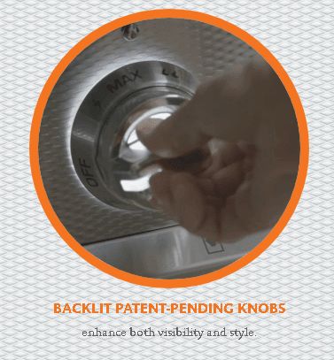 Hestan KRT364GDNGPP 36" 4-Burner Rangetop With 12" Griddle - Natural Gas - Purple / Lush