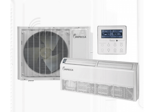 Impecca ISMIFC18 Ismi-Fc18S - 17,000 Btu Fixed Series Floor/Ceiling Indoor Unit And 18,000 Btu Outdoor Split Unit With Inverter Technology