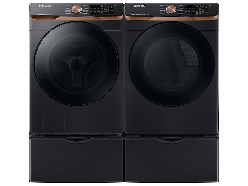 Samsung DVE50BG8300V 7.5 Cu. Ft. Smart Electric Dryer With Steam Sanitize+ And Sensor Dry In Brushed Black