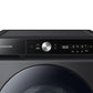 Samsung WF53BB8700AV Bespoke 5.3 Cu. Ft. Ultra Capacity Front Load Washer With Super Speed Wash And Ai Smart Dial In Brushed Black