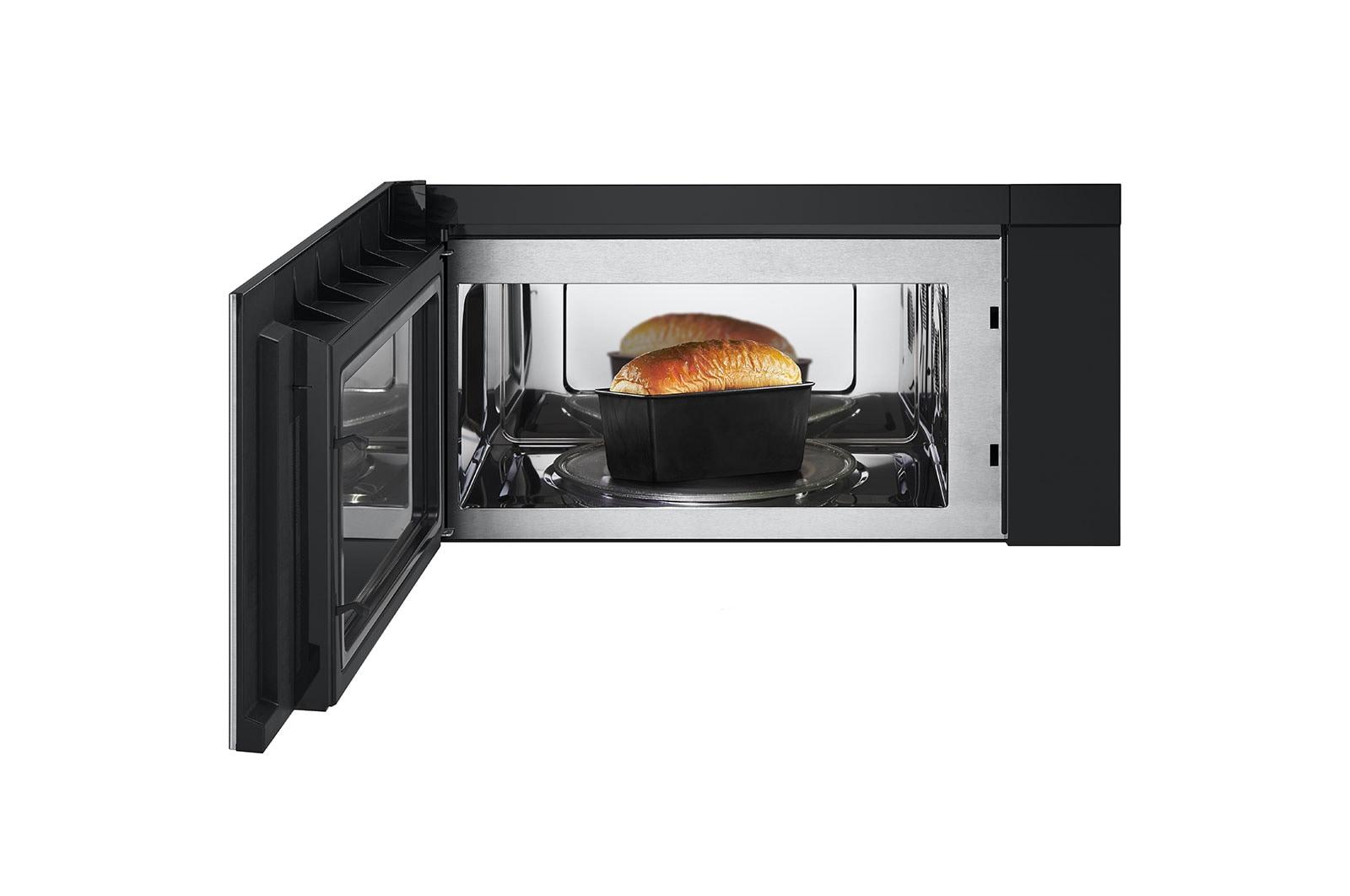 Lg MHEC1737F 1.7 Cu. Ft. Smart Wi-Fi Enabled Over-The-Range Convection Microwave Oven With Air Fry