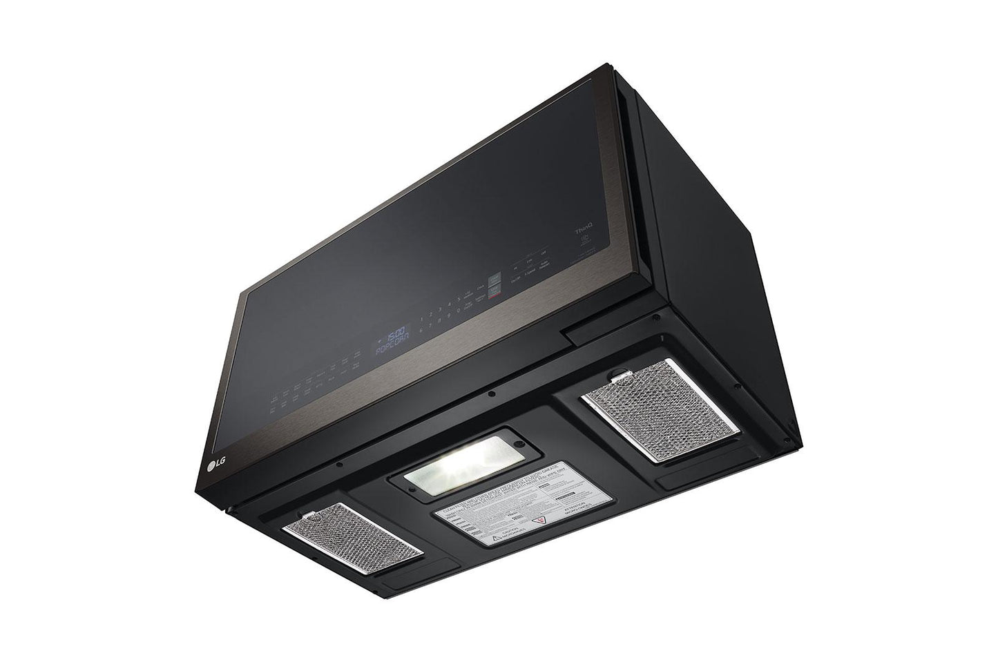 Lg MHEC1737D 1.7 Cu. Ft. Smart Wi-Fi Enabled Over-The-Range Convection Microwave Oven With Air Fry