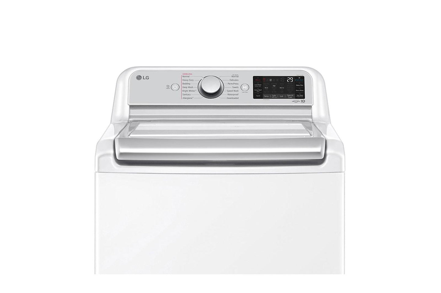 Lg WT7900HWA 5.5 Cu.Ft. Mega Capacity Smart Wi-Fi Enabled Top Load Washer With Turbowash3D™ Technology And Allergiene™ Cycle