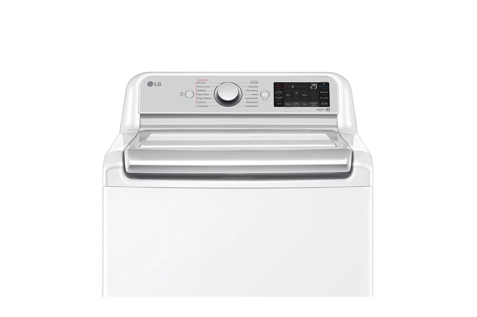 Lg WT7900HWA 5.5 Cu.Ft. Mega Capacity Smart Wi-Fi Enabled Top Load Washer With Turbowash3D™ Technology And Allergiene™ Cycle