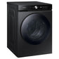 Samsung WF53BB8700AV Bespoke 5.3 Cu. Ft. Ultra Capacity Front Load Washer With Super Speed Wash And Ai Smart Dial In Brushed Black