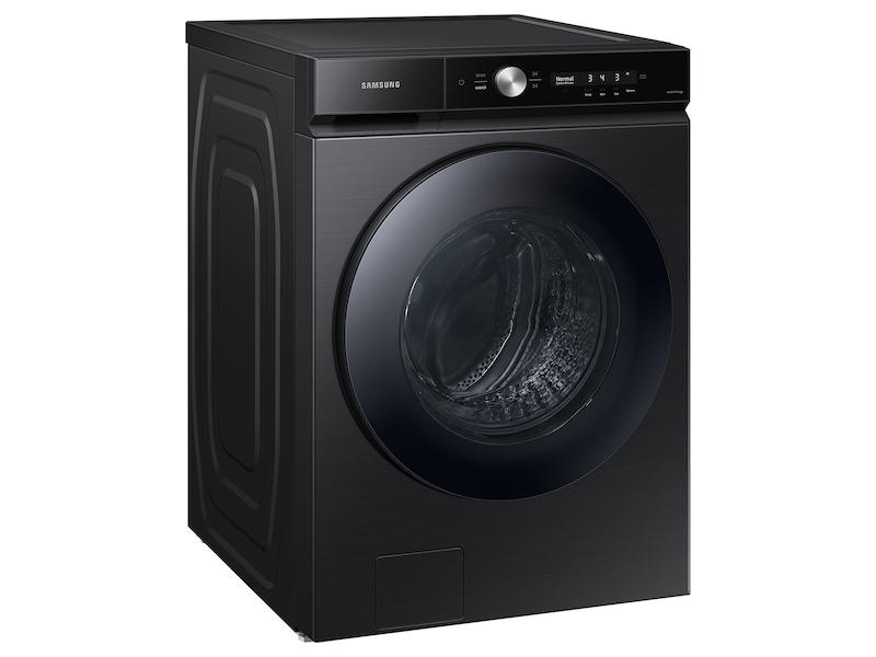 Samsung WF53BB8700AV Bespoke 5.3 Cu. Ft. Ultra Capacity Front Load Washer With Super Speed Wash And Ai Smart Dial In Brushed Black