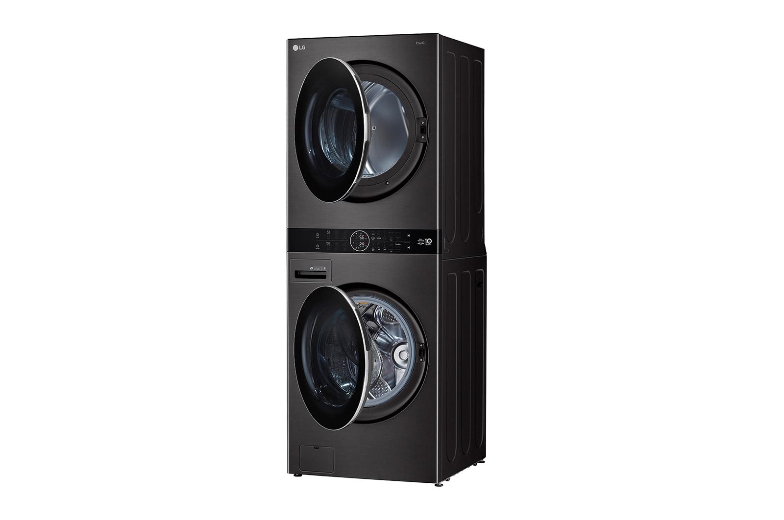Lg WKHC202HBA Single Unit Lg Washtower™ With Center Control™ 4.5 Cu. Ft. Front Load Washer And 7.2 Cu. Ft. Front Load Ventless Dryer