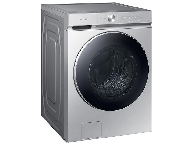 Samsung WF53BB8900AT Bespoke 5.3 Cu. Ft. Ultra Capacity Front Load Washer With Ai Optiwash&#8482; And Auto Dispense In Silver Steel