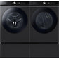 Samsung DVG53BB8700V Bespoke 7.6 Cu. Ft. Ultra Capacity Gas Dryer With Super Speed Dry And Ai Smart Dial In Brushed Black