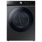 Samsung DVG53BB8700V Bespoke 7.6 Cu. Ft. Ultra Capacity Gas Dryer With Super Speed Dry And Ai Smart Dial In Brushed Black