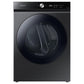 Samsung DVE53BB8700V Bespoke 7.6 Cu. Ft. Ultra Capacity Electric Dryer With Super Speed Dry And Ai Smart Dial In Brushed Black
