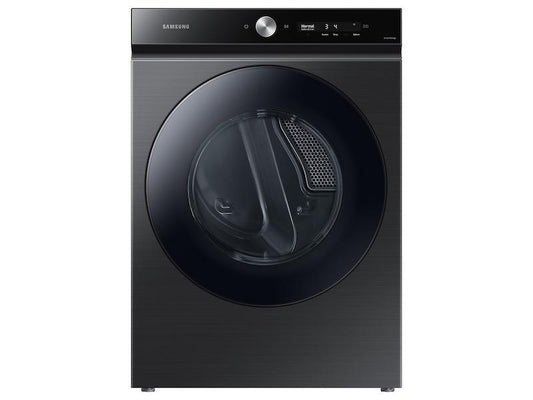 Samsung DVE53BB8700V Bespoke 7.6 Cu. Ft. Ultra Capacity Electric Dryer With Super Speed Dry And Ai Smart Dial In Brushed Black