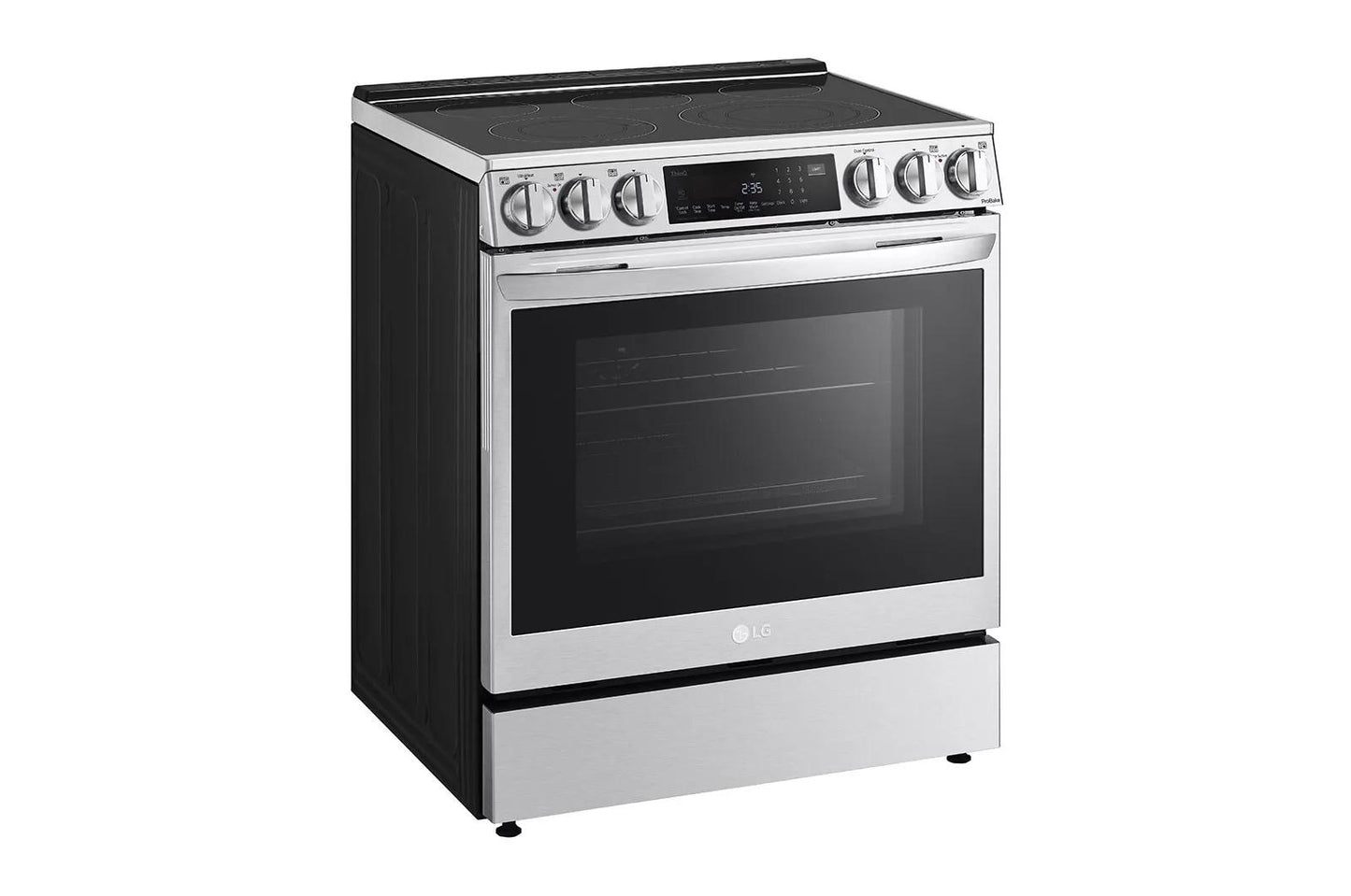 Lg LSEL6335FE 6.3 Cu Ft. Smart Wi-Fi Enabled Probake Convection® Instaview® Electric Slide-In Range With Air Fry