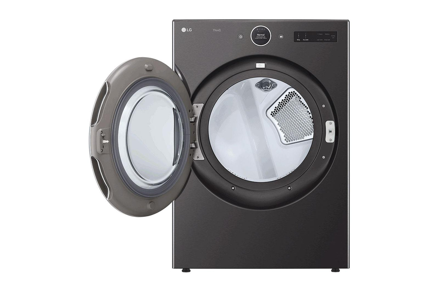 Lg DLEX6700B 7.4 Cu. Ft. Ultra Large Capacity Smart Wi-Fi Enabled Front Load Dryer With Turbosteam&#8482; And Built-In Intelligence