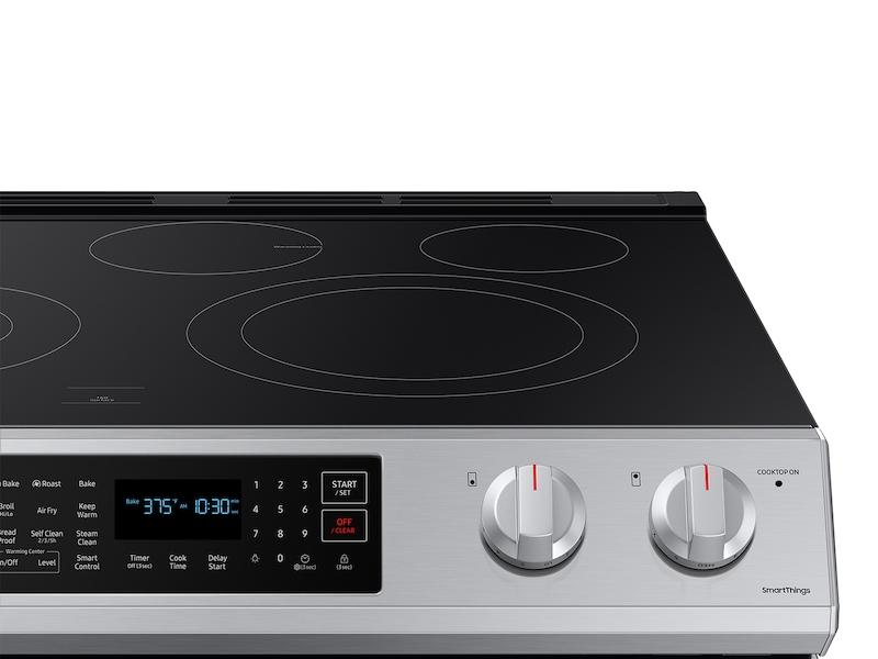 Samsung NE63BG8315SS 6.3 Cu. Ft. Smart Slide-In Electric Range With Air Fry & Convection In Stainless Steel