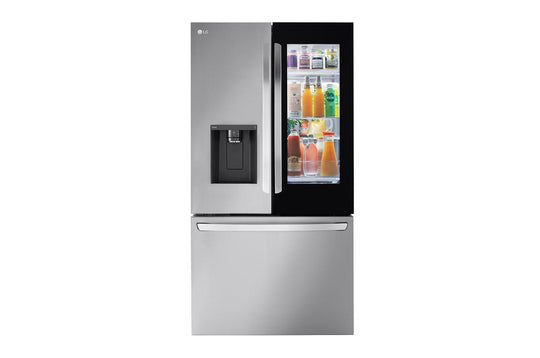 Lg LRFOC2606S 26 Cu. Ft. Smart Instaview® Counter-Depth Max French Door Refrigerator