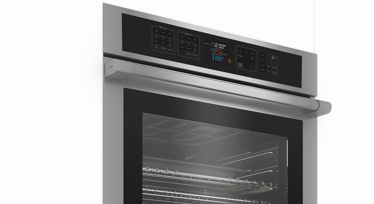 Beko WOD30100SS 30" Stainless Steel Double Wall Oven