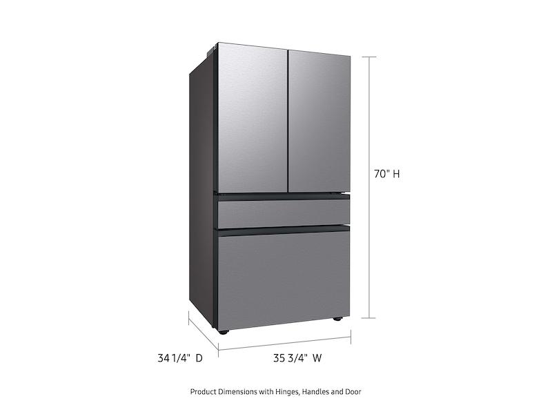 Samsung RF29BB8600QL Bespoke 4-Door French Door Refrigerator (29 Cu. Ft.) With Beverage Center™ In Stainless Steel