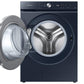 Samsung WF53BB8900AD Bespoke 5.3 Cu. Ft. Ultra Capacity Front Load Washer With Ai Optiwash™ And Auto Dispense In Brushed Navy
