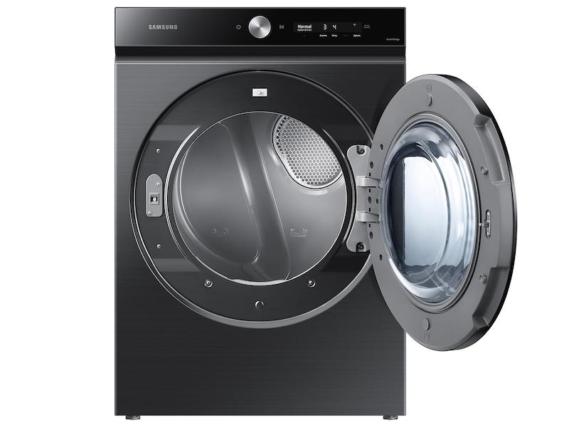 Samsung DVG53BB8700V Bespoke 7.6 Cu. Ft. Ultra Capacity Gas Dryer With Super Speed Dry And Ai Smart Dial In Brushed Black