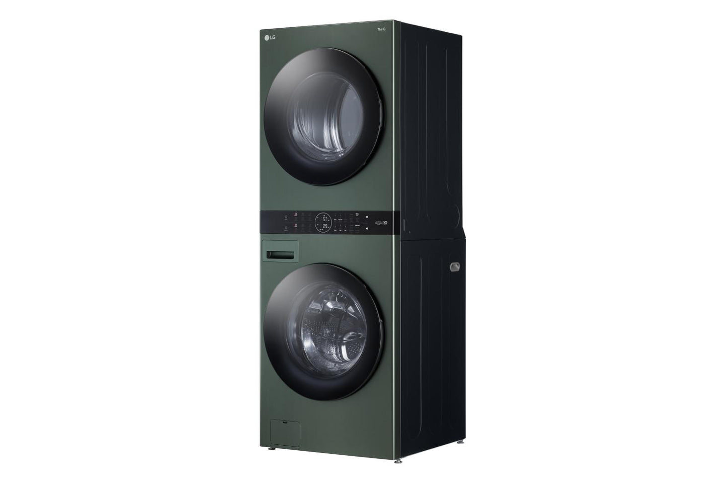 Lg WKEX200HGA Single Unit Front Load Lg Washtower&#8482; With Center Control&#8482; 4.5 Cu. Ft. Washer And 7.4 Cu. Ft. Electric Dryer
