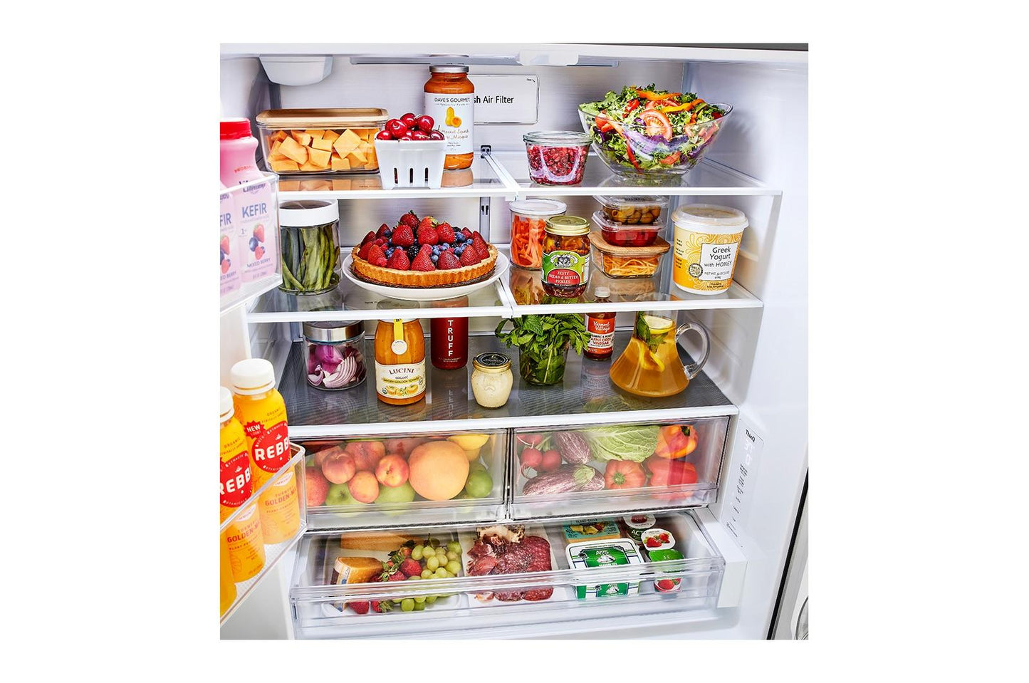 Lg LRFGC2706S 27 Cu. Ft. Smart Instaview® Counter-Depth Max French Door Refrigerator