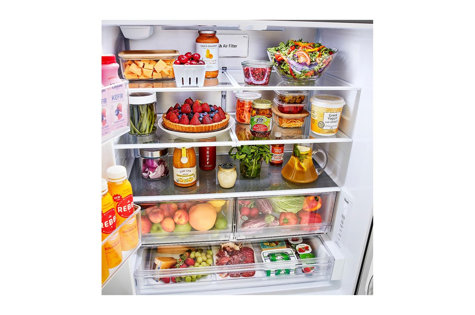 Lg LRFGC2706S 27 Cu. Ft. Smart Instaview® Counter-Depth Max French Door Refrigerator