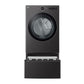 Lg DLGX6701B 7.4 Cu. Ft. Ultra Large Capacity Smart Wi-Fi Enabled Front Load Gas Dryer With Turbosteam™ And Built-In Intelligence